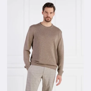Joop! Sweter Mendor | Regular Fit | z dodatkiem lnu