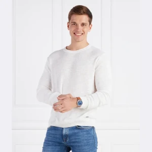 Joop! Sweter Mendor | Regular Fit | z dodatkiem lnu