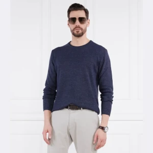 Joop! Sweter Mendor | Regular Fit | z dodatkiem lnu