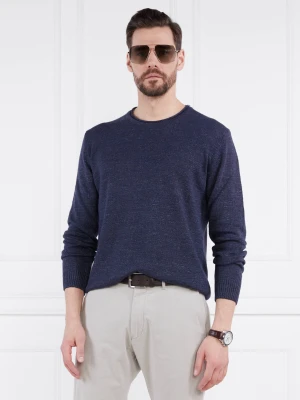Joop! Sweter Mendor | Regular Fit | z dodatkiem lnu