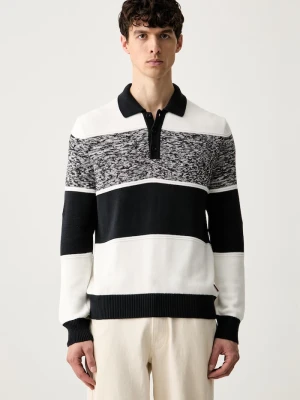 Joop! sweter męski bawełniany granatowy