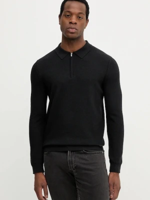 Joop! sweter męski kolor czarny lekki 30046919