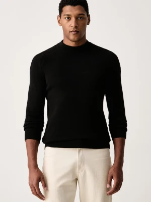 Joop! sweter męski z wełną czarny