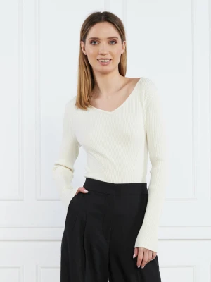 Joop! Sweter | Regular Fit kremowy