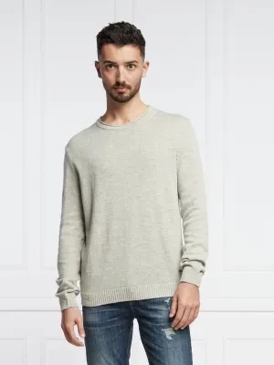 Joop! Sweter | Regular Fit | z dodatkiem lnu