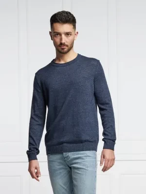 Joop! Sweter | Regular Fit | z dodatkiem lnu