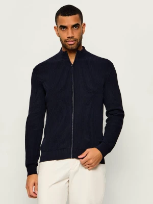 Joop! Sweter Vittrios | Regular Fit granatowy