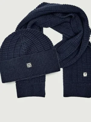 Joop! Szal + czapka Feranto | z dodatkiem wełny