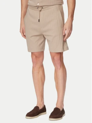 JOOP! Szorty materiałowe Juanito 30104273 Beżowy Regular Fit