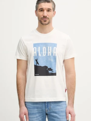 Joop! t-shirt bawełniany beżowy