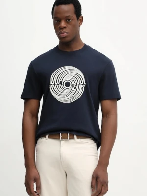 Joop! t-shirt bawełniany granatowy