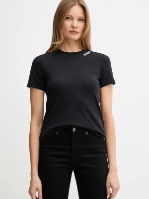 Joop! t-shirt bawełniany damski kolor czarny 30048474