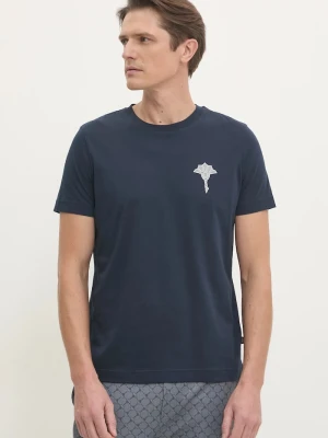 Joop! t-shirt bawełniany granatowy