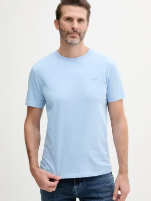 Joop! t-shirt bawełniany męski kolor fioletowy z nadrukiem 30045926