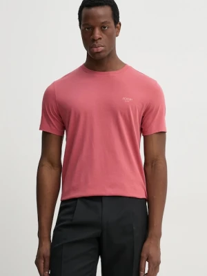 Joop! t-shirt bawełniany męski kolor pomarańczowy z nadrukiem 30045926