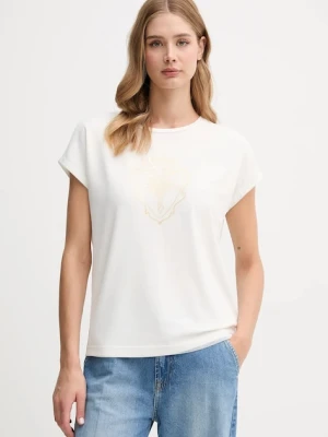 Joop! t-shirt damski kolor beżowy 30047786