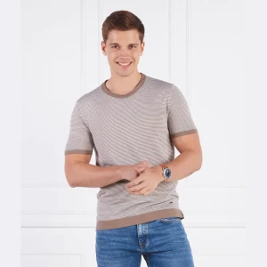 Joop! T-shirt Madrin | Regular Fit | z dodatkiem lnu