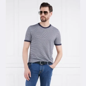 Joop! T-shirt Madrin | Regular Fit | z dodatkiem lnu