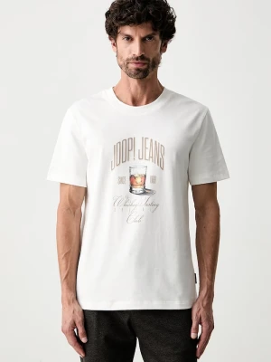 Joop! T-shirt męski bawełniany beżowy