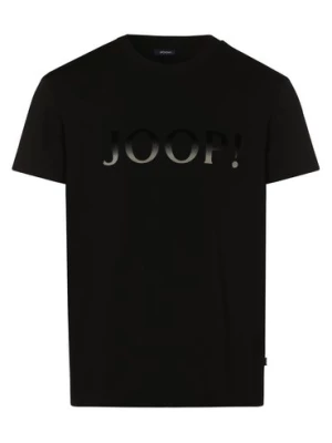 JOOP! T-shirt męski Mężczyźni Bawełna czarny nadruk,