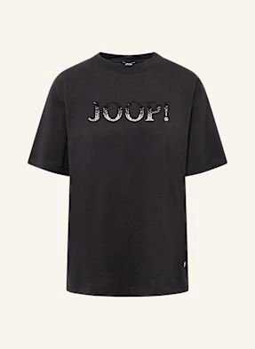 Joop! T-Shirt Z Cekinami schwarz