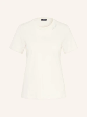 Joop! T-Shirt Z Obszyciem Ozdobnymi Kamykami weiss