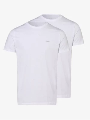 JOOP! T-shirty pakowane po 2 szt. Mężczyźni Bawełna biały jednolity,