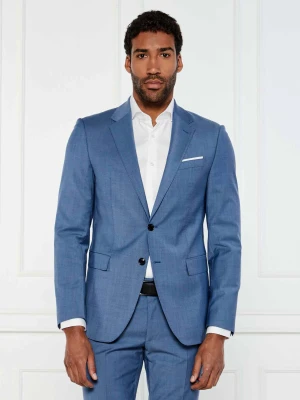 Joop! Wełniana marynarka Herby | Slim Fit niebieski