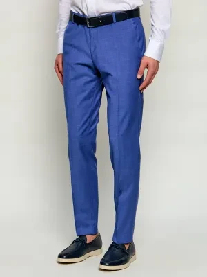 Joop! Wełniane spodnie Blayr | Slim Fit