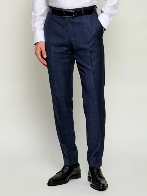 Joop! Wełniane spodnie Blayr | Slim Fit