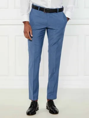 Joop! Wełniane spodnie Blayr-STR12 | Slim Fit