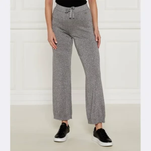 Joop! Wełniane spodnie dzianinowe 58 | flare fit
