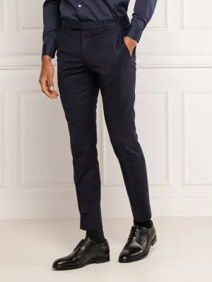 Joop! Wełniane spodnie Gun | Extra slim fit