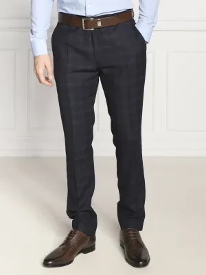 Joop! Wełniane spodnie Gun | Extra slim fit