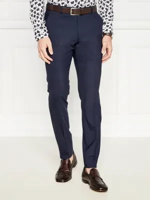 Joop! Wełniane spodnie | Slim Fit