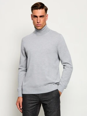 Joop! Wełniany golf Donte | Regular Fit szary