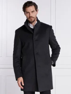 Joop! Wełniany płaszcz Maron | z dodatkiem kaszmiru