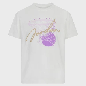 Jordan JDG Hoop Classics Shortsleeve Tee uniseks T-Shirts beż rozmiar Odzież