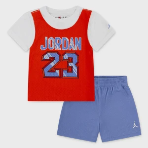 Zdjęcie produktu Jordan 23 Trikot Shorts Set (2 Piece) uniseks Rampersy i zestawy dla niemowląt czerwony rozmiar Odzież