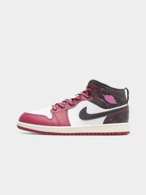 Jordan Air 1 Mid Se bordowy