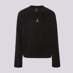 Jordan Bluza Mountainside Boucle Mock G czarny