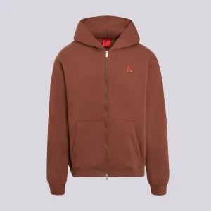Jordan Bluza Rozpinana Z Kapturem M J Brk brązowy