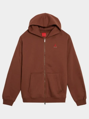 Jordan Bluza Rozpinana Z Kapturem M J Brk brązowy