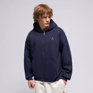 Jordan Bluza Rozpinana Z Kapturem M J Brk St Fz Bb granatowy