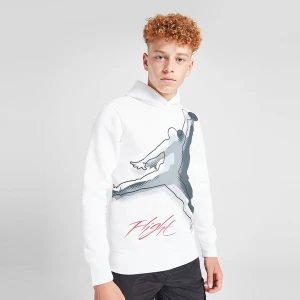 Jordan Bluza Z Kapturem Flight Outline Oh Wht/rd B
