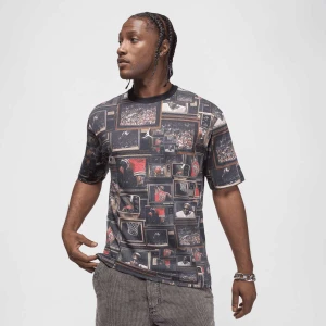 Jordan Brooklyn All-Over-Print T-Shirt mężczyźni T-Shirty i Polo wielokolorowy rozmiar Odzież
