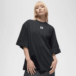 Jordan Brooklyn Longsleeve Loose Top kobiety T-Shirty i Polo czarny rozmiar Odzież