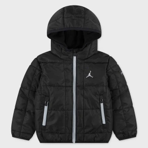 Jordan Essential Midweight Puffer uniseks Kurtki puchowe czarny rozmiar Odzież