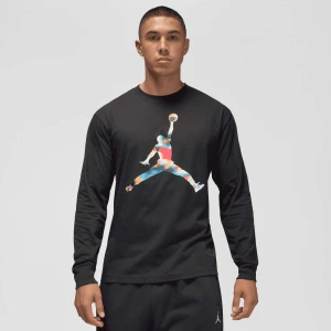 Jordan Flight Mountside Graphics Long Sleeve Crew mężczyźni Bluzy czarny rozmiar Odzież