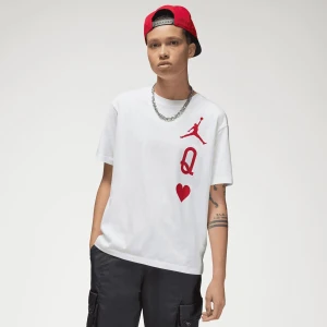 Jordan Flight T-Shirt kobiety T-Shirty i Polo biały rozmiar Odzież